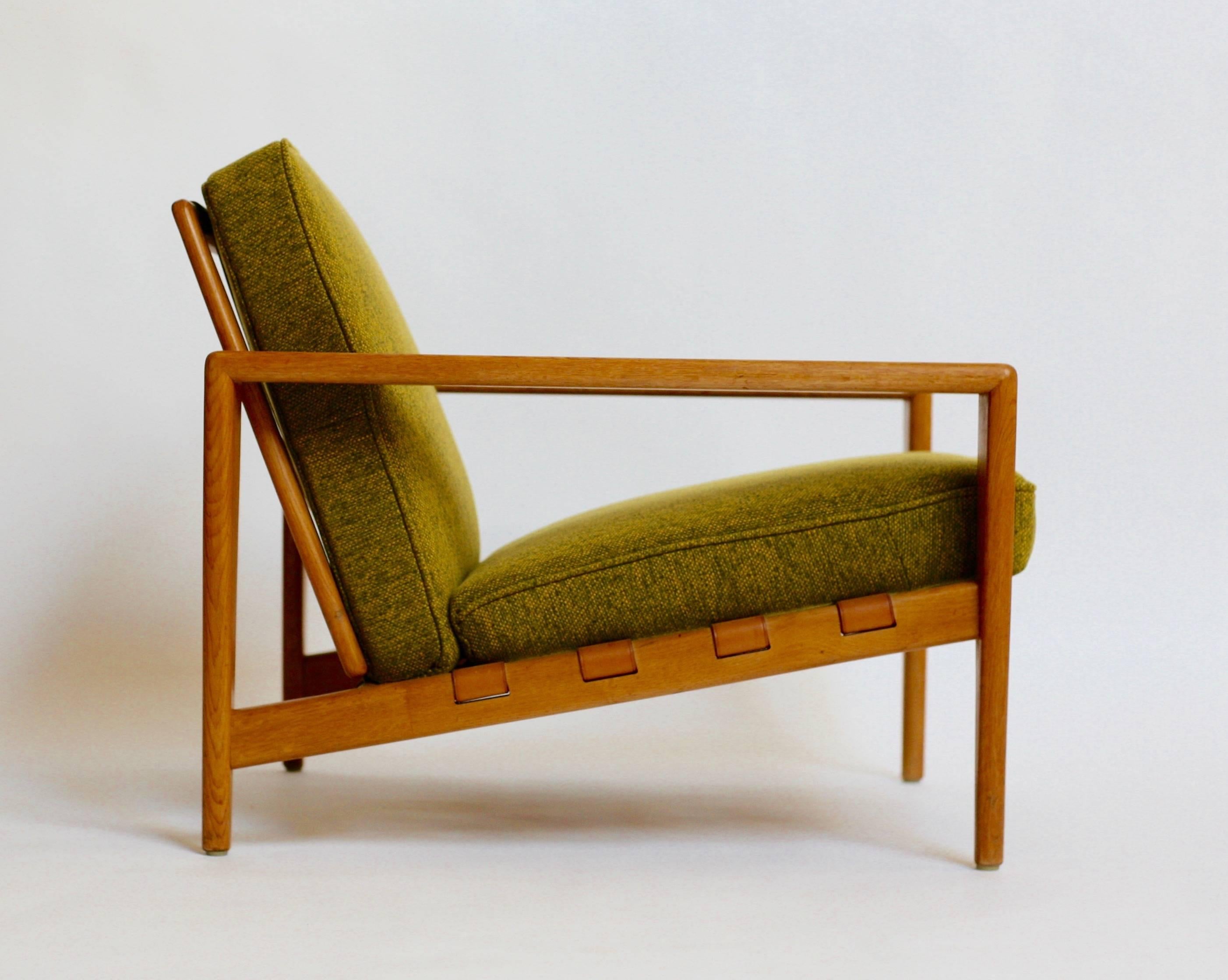 Mid-Century Modern Two Lounge Chairs Bodö by Svante Skogh for Seffle Möbler For Sale