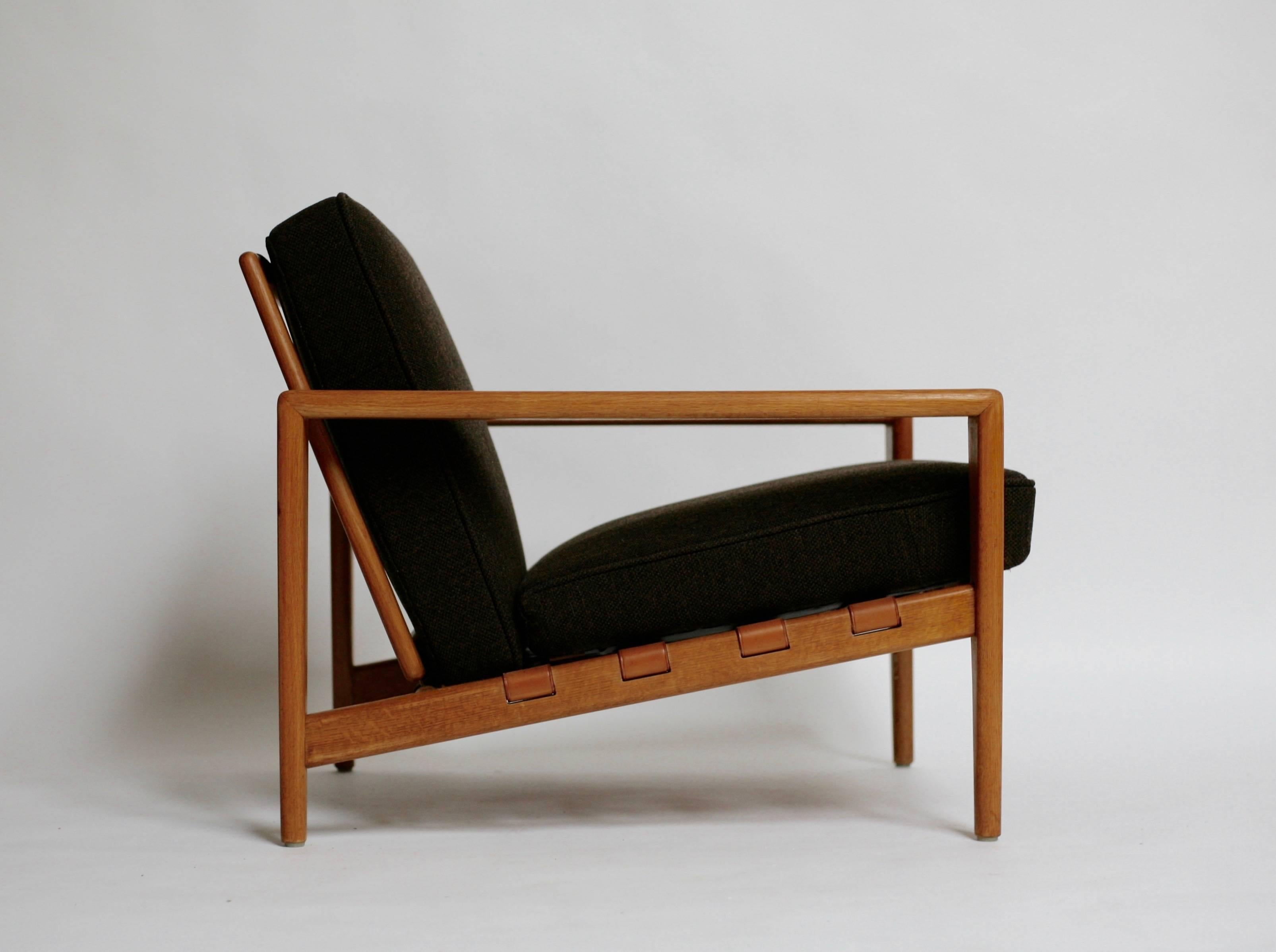Mid-20th Century Two Lounge Chairs Bodö by Svante Skogh for Seffle Möbler For Sale