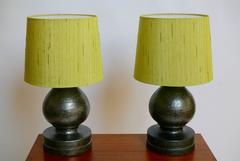 Two Bitossi Ceramic Lamps for Luxus, Sweden