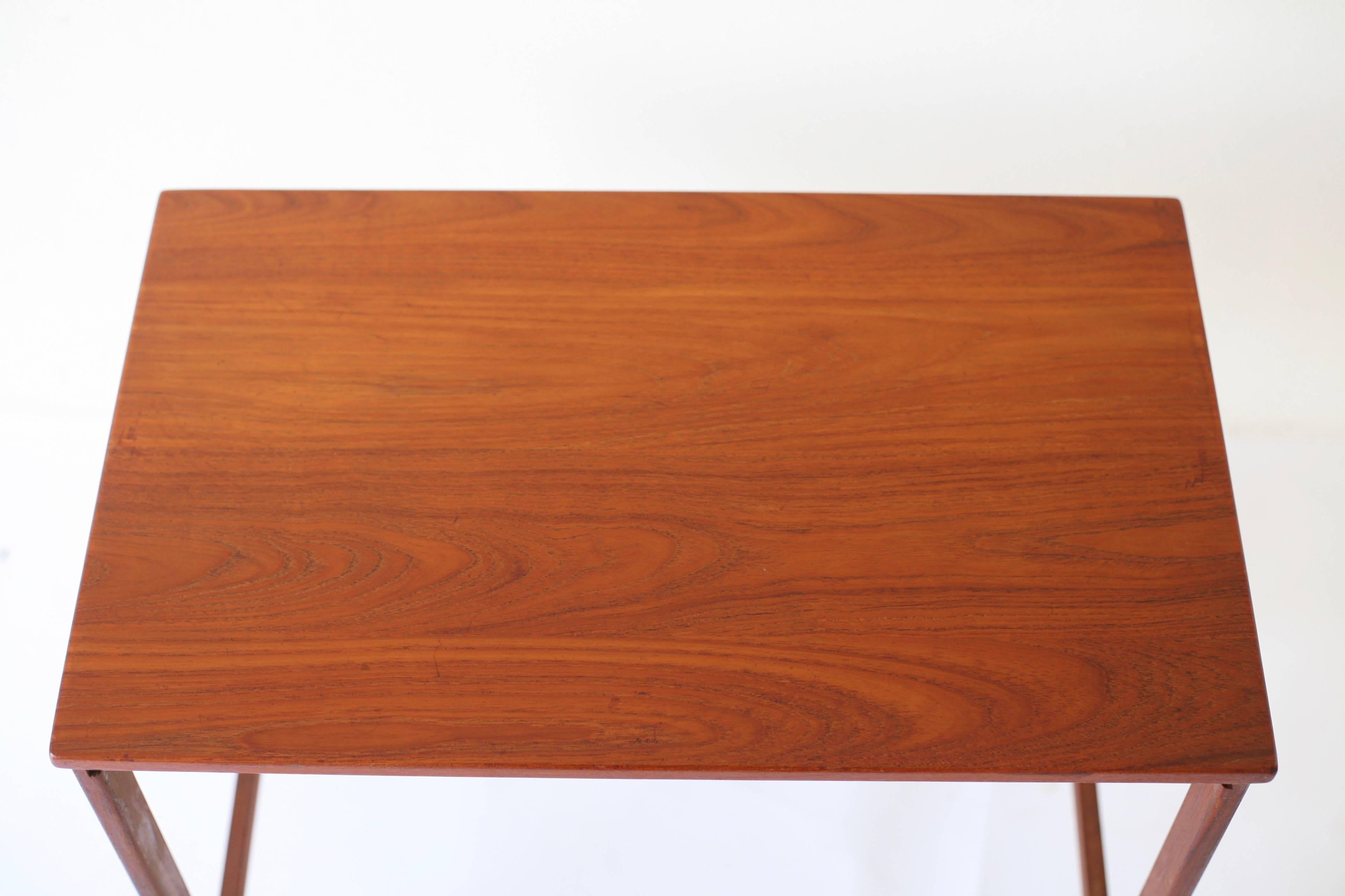 Danish Nesting Tables by Peter Hvidt and Orla Mölgaard Nielsen for France and Son For Sale