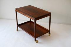 Jacaranda Bar Trolley, Serving Cart by Kurt Ostervig for Jason