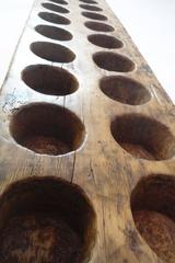 19th Century Brown Sugar/Piloncillo Wood Mold