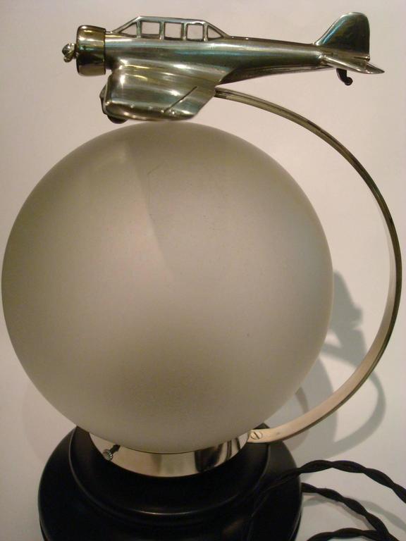 Airplane Fighter table Lamp. U.S.A., circa 1942 at 1stDibs