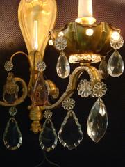 Pair of Fine French Mid-Century Wall Lights Sconces by Maison Baguès