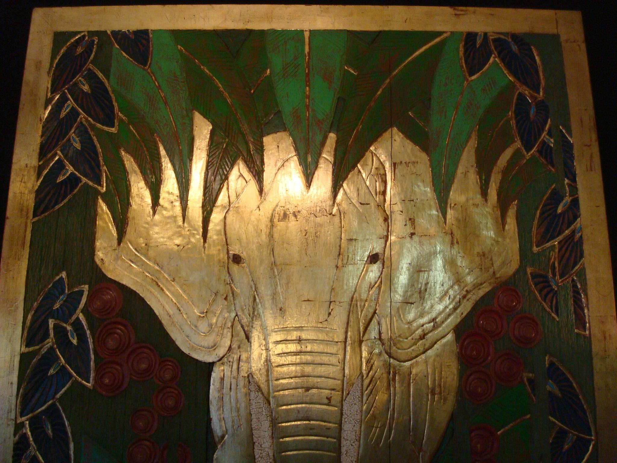 art deco jungle