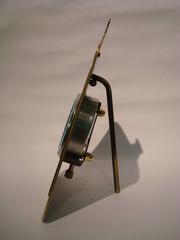 Alfa Romeo Classic Car Radiator Desk Clock, Jaeger, 1920´s. Automobilia