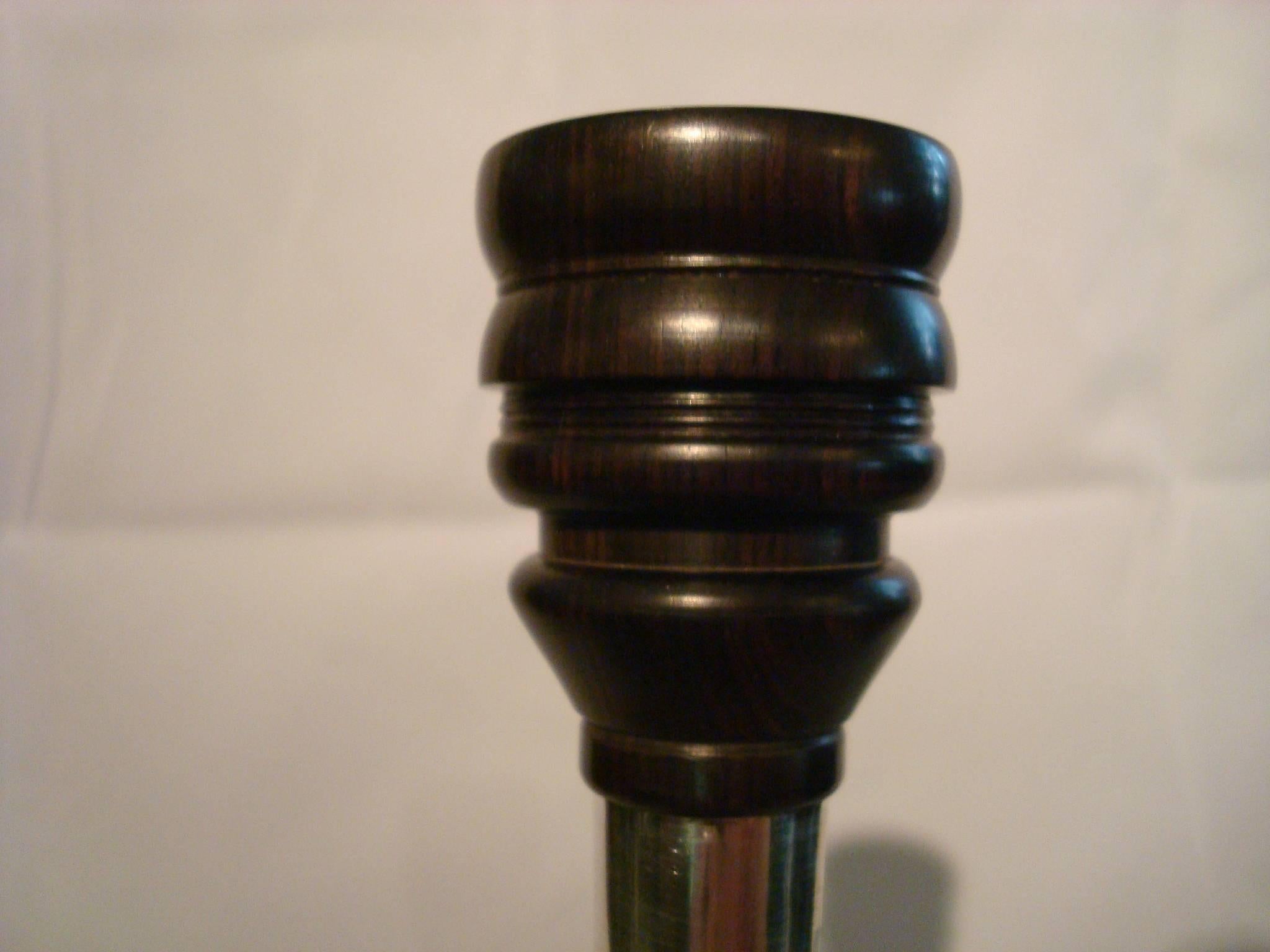 Italian Futurist Benito Mussolini Shadow Walking Stick - Cane