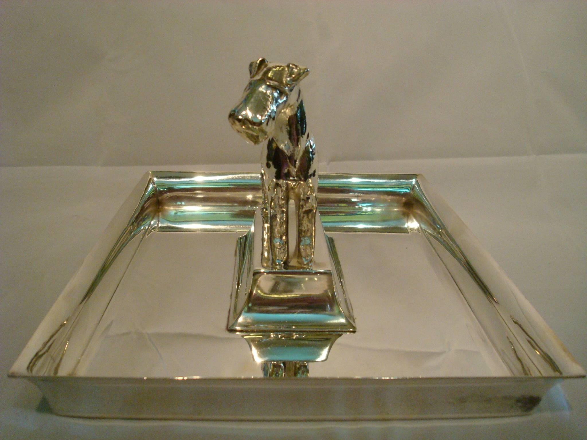 Silvered Art Deco Gallia, Christofle 