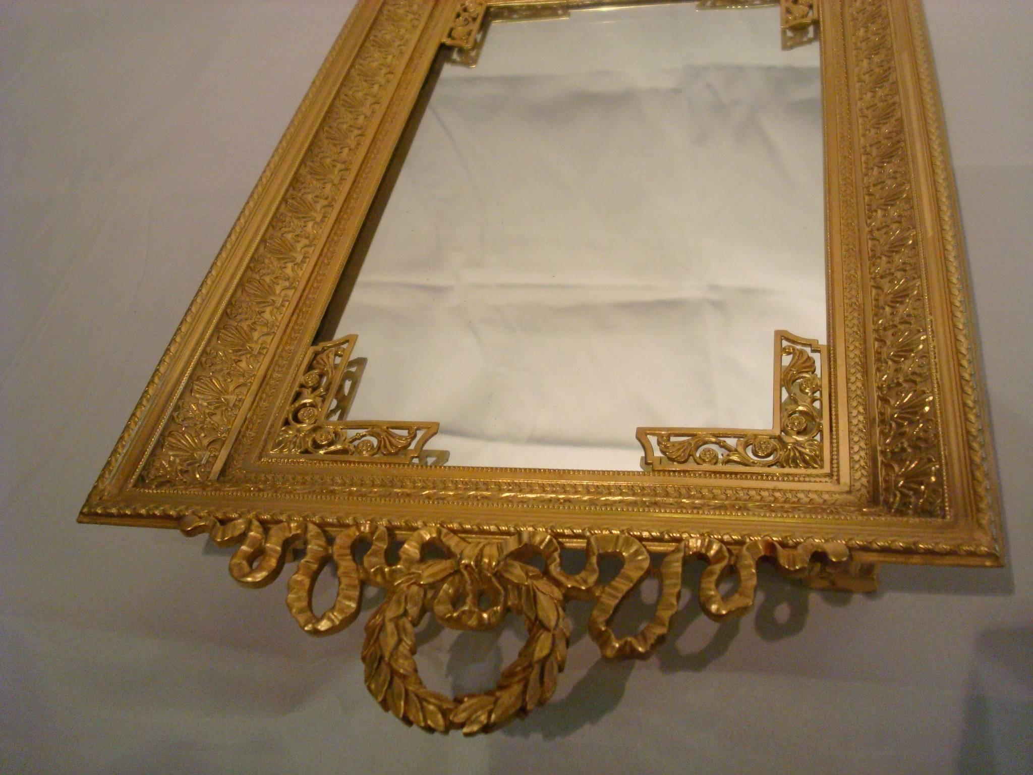 French Neoclassical Gilt Bronze Jewelry, Business Card, Keys, Receiving Tray 2
