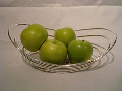 Vintage 'Cesto' Fruit Bowl Centerpiece by Lino Sabattini, Italy, 1964