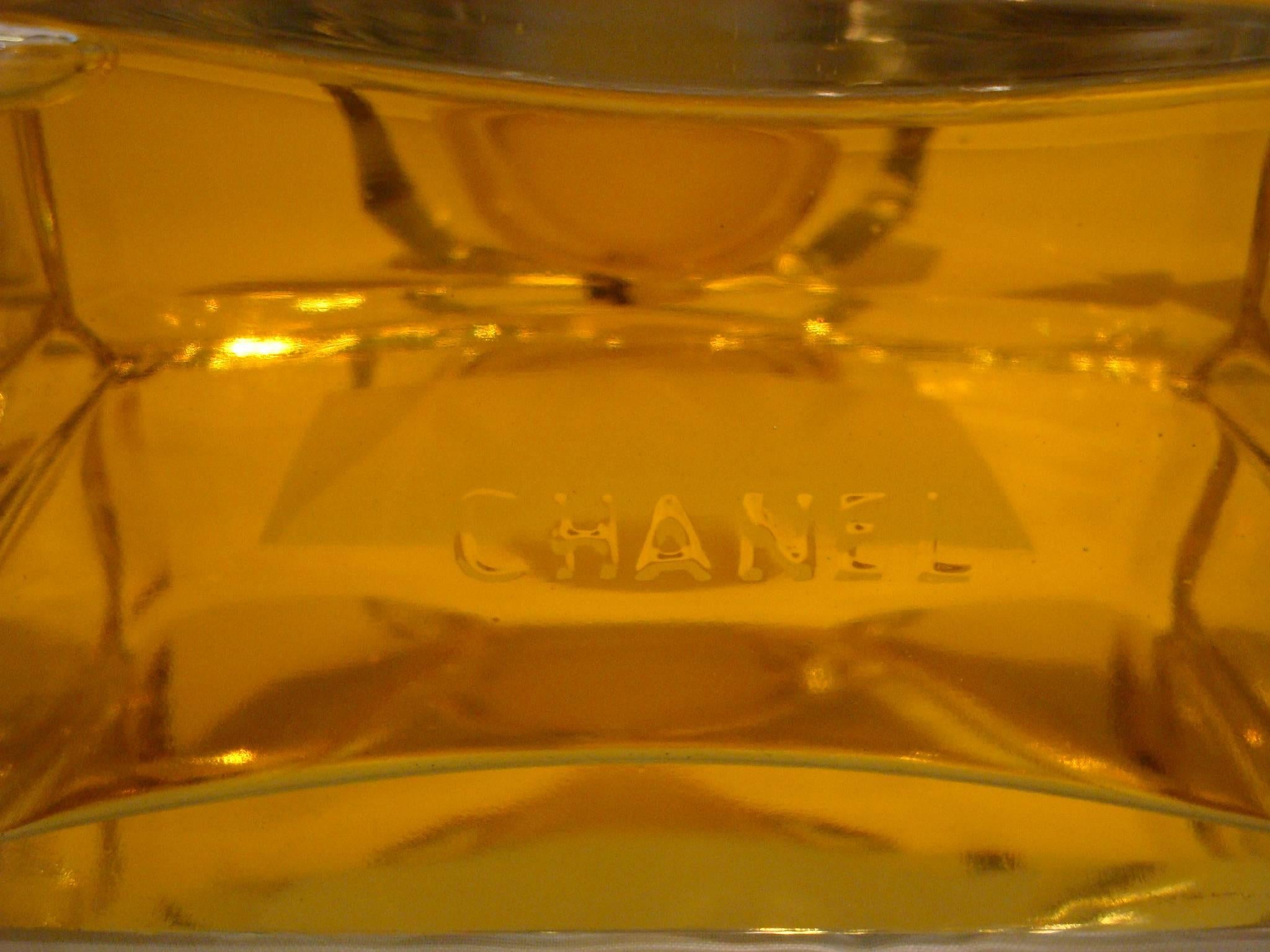 French Chanel N5 Huge Store Perfume Bottle Advertising, France
