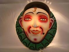 Art Deco Clown Perfume - Night Wall Lamp, 1920s