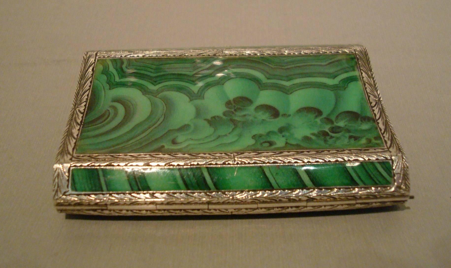 enamel cigarette case