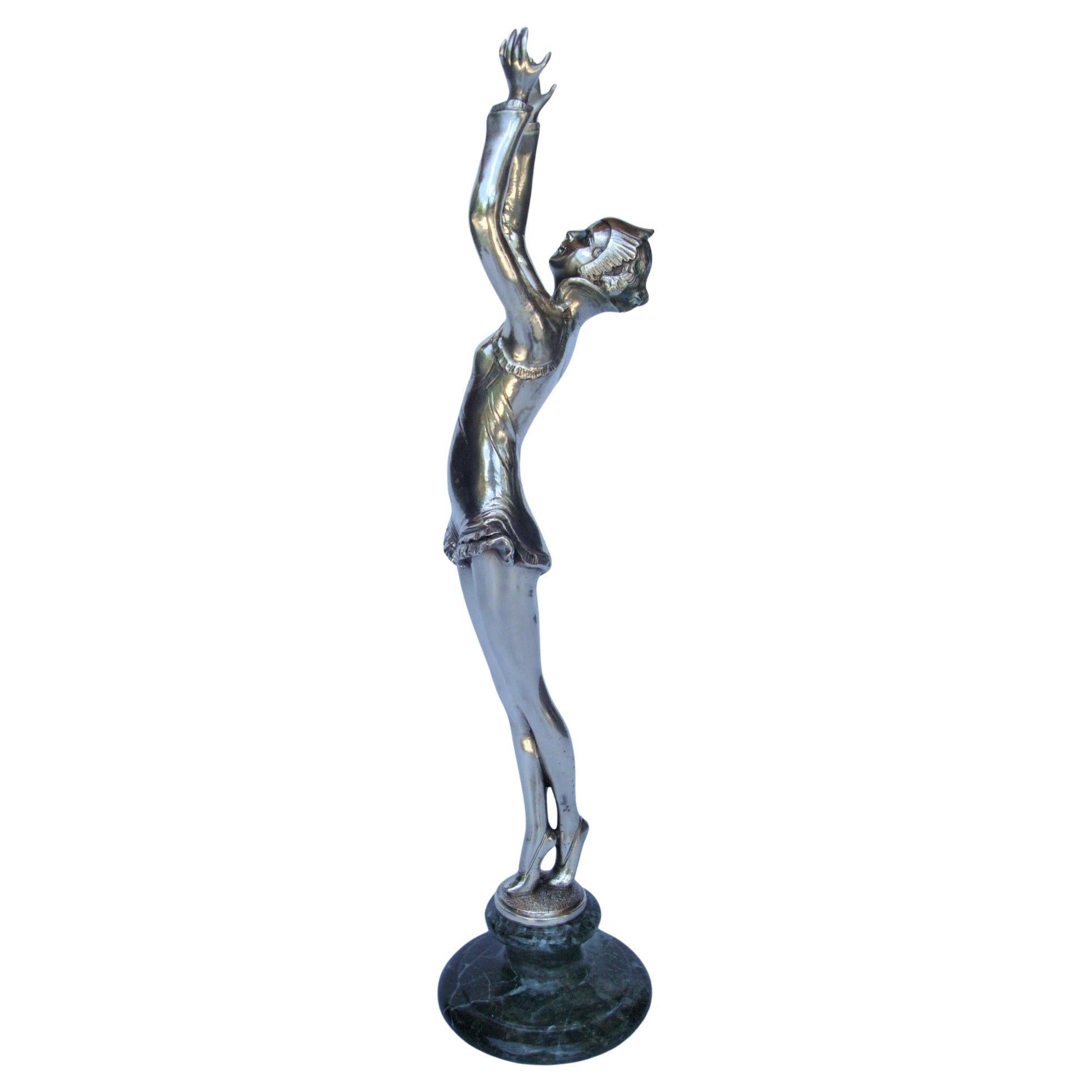 Art Deco Theatrical Dancing Figure by Josef Lorenzl, Austria 1920´s