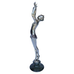 Art Deco Theatrical Dancing Figure by Josef Lorenzl, Austria 1920´s