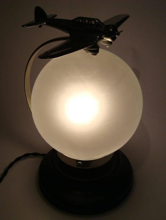 Airplane Fighter table Lamp. U.S.A., circa 1942 at 1stDibs