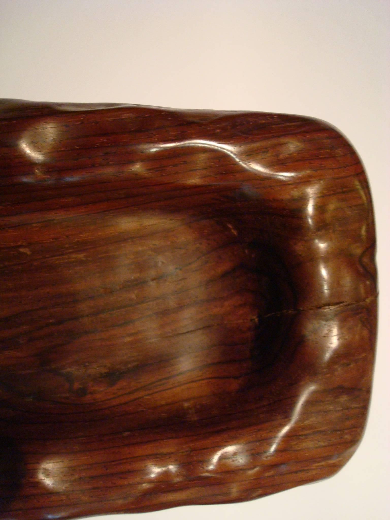 Alexandre Noll Exotic Wood Cigar Ashtray Signed, circa 1940 In Good Condition In Buenos Aires, Olivos