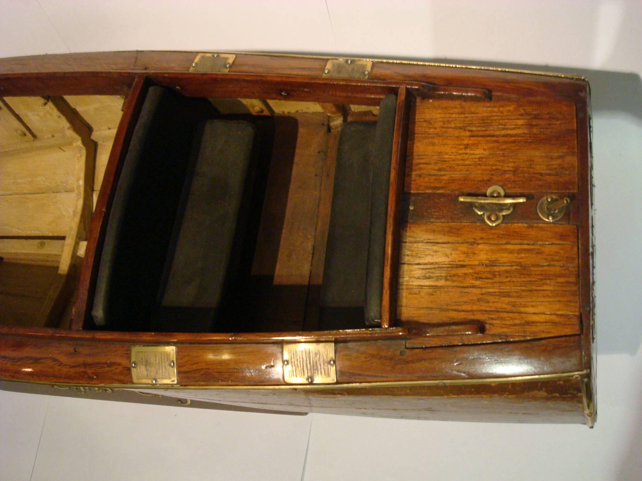 Chris Craft Speedboat Sales Model, circa 1930s Nautical 2