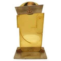 Art Deco / Cubist Sculpture of a Sailor, France 1920s F. Roques Hermes Designer
