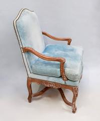 Pair of Swedish Rococo Style Armchairs