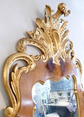 19th Century Large Rococo Mirror