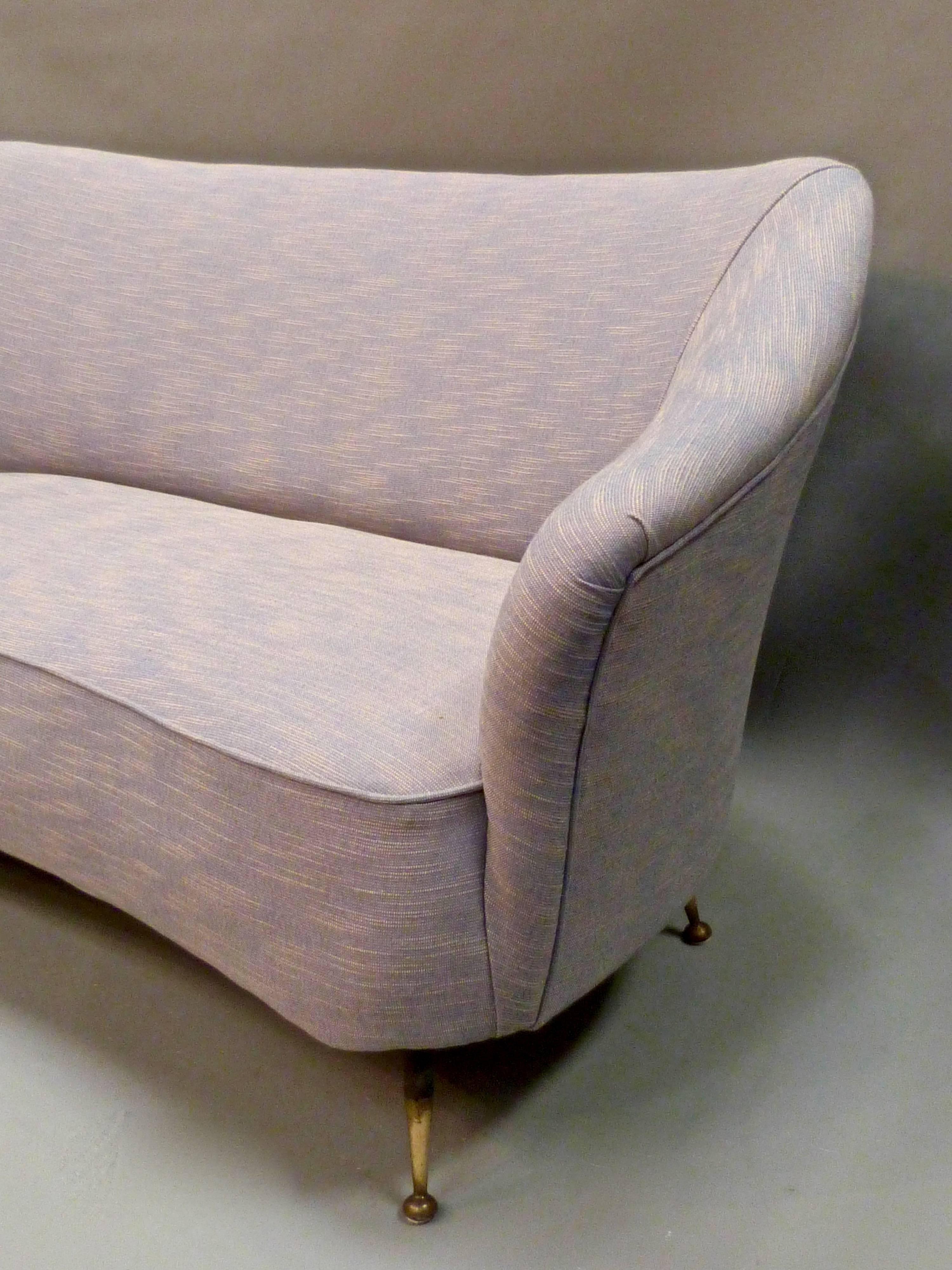 Mid-20th Century 20th Century Italian Two-Seat Sofa For Sale