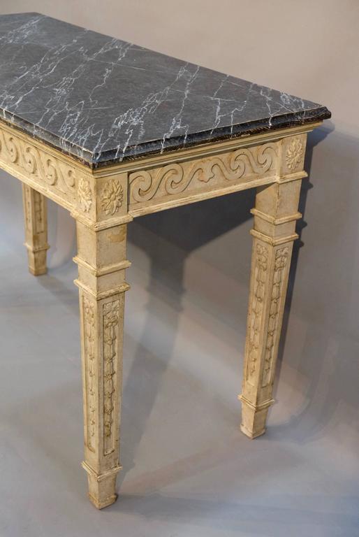 French Console Table 19th century french painted console table for sale at 1stdibs French Console Table 19th century french painted console table for sale at 1stdibs