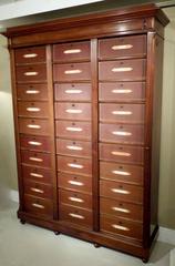 Late 19th Century French 30-Drawer Cartonnier