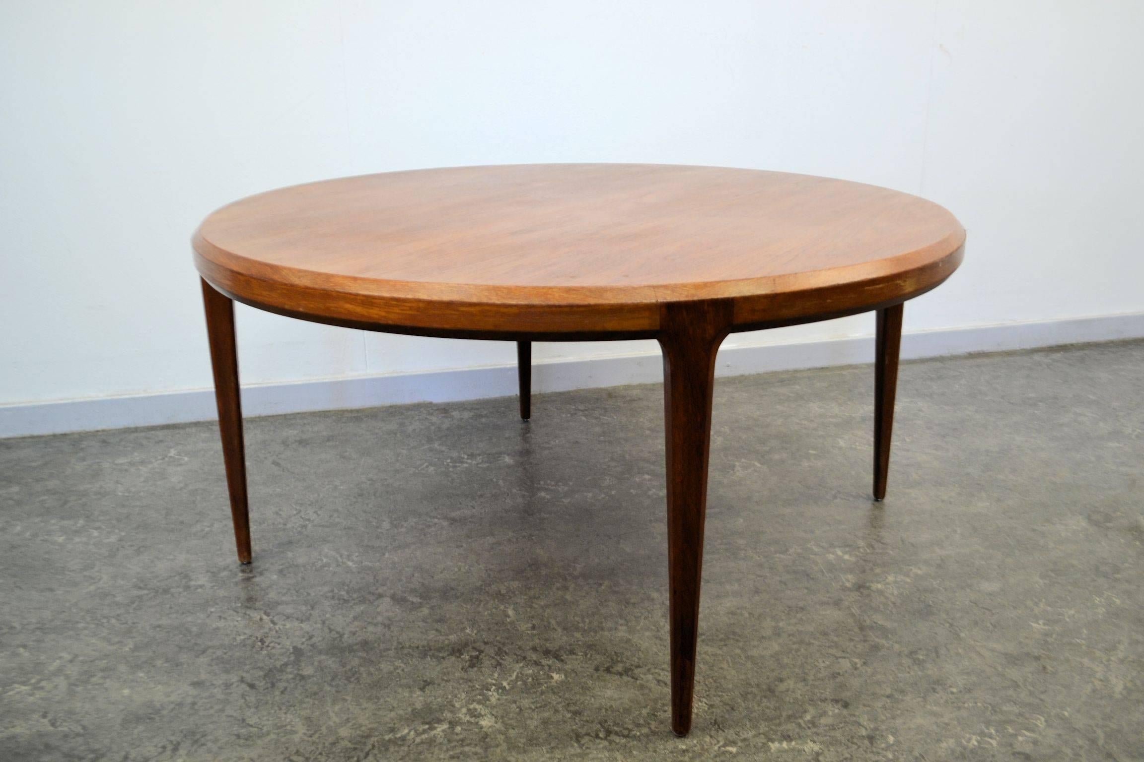 Scandinavian Modern Johannes Andersen Teak Coffee Table For Sale