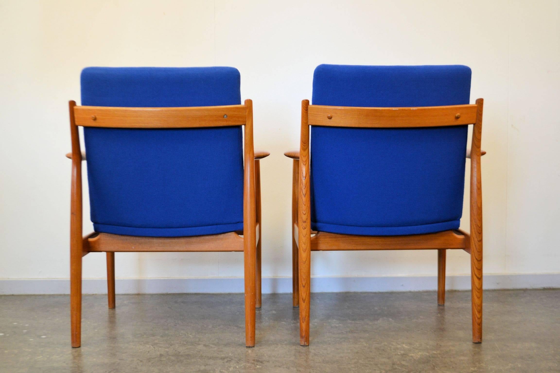 Scandinavian Modern Danish Modern Arne Vodder Easy Chairs For Sale