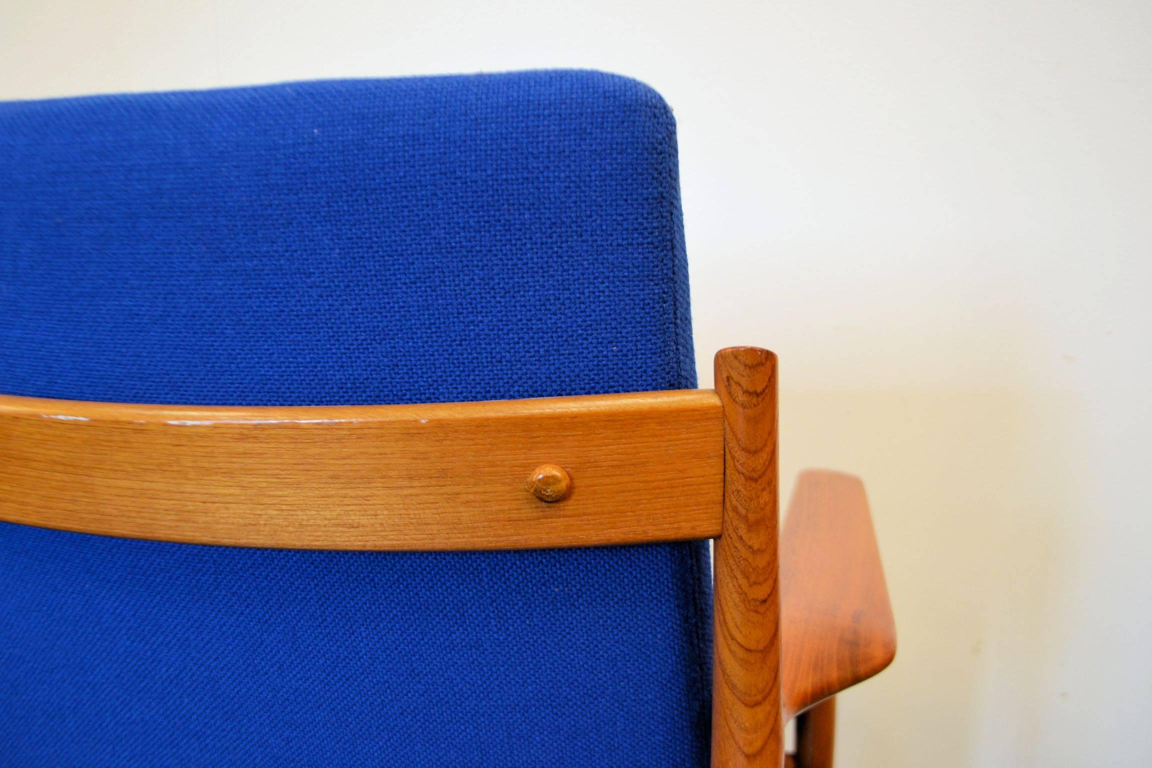 20th Century Danish Modern Arne Vodder Easy Chairs For Sale