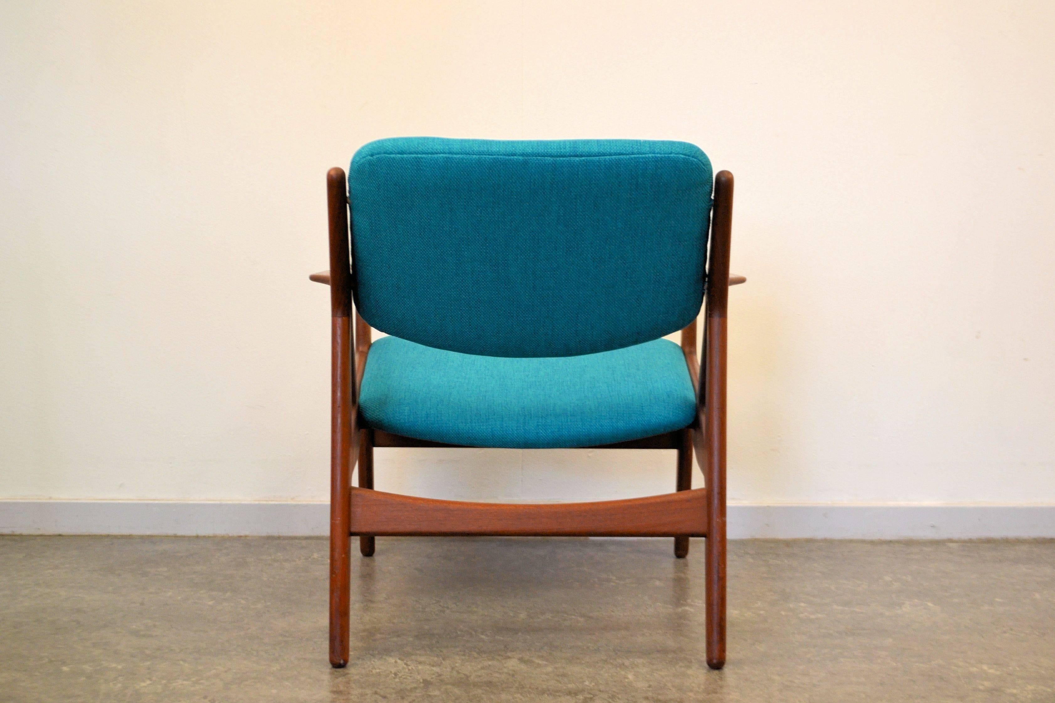 Danish Arne Vodder Teak Lounge Chair For Sale