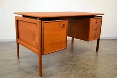 Midcentury Danish Design Teak Desk