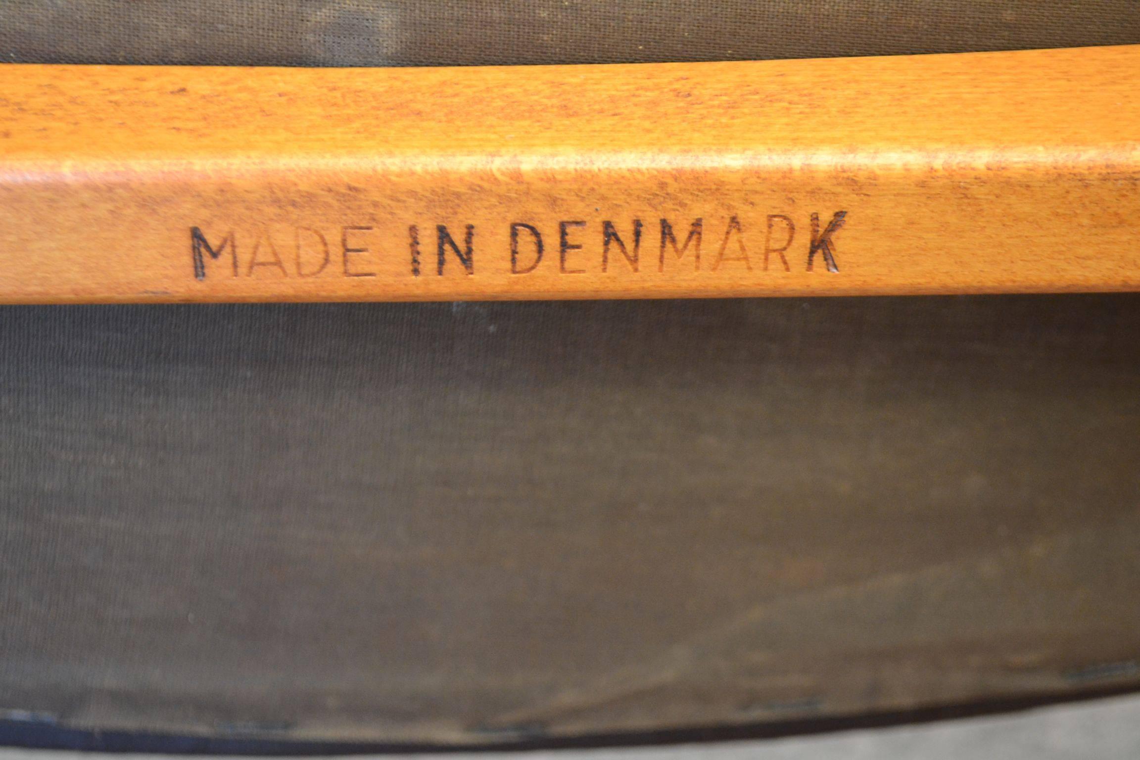 Midcentury Danish Design Teak Armrest Chairs, Set of Four For Sale 4