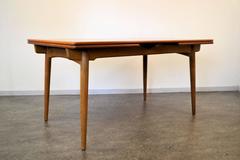 Hans J. Wegner Teak/Oak Extendable Dining Table