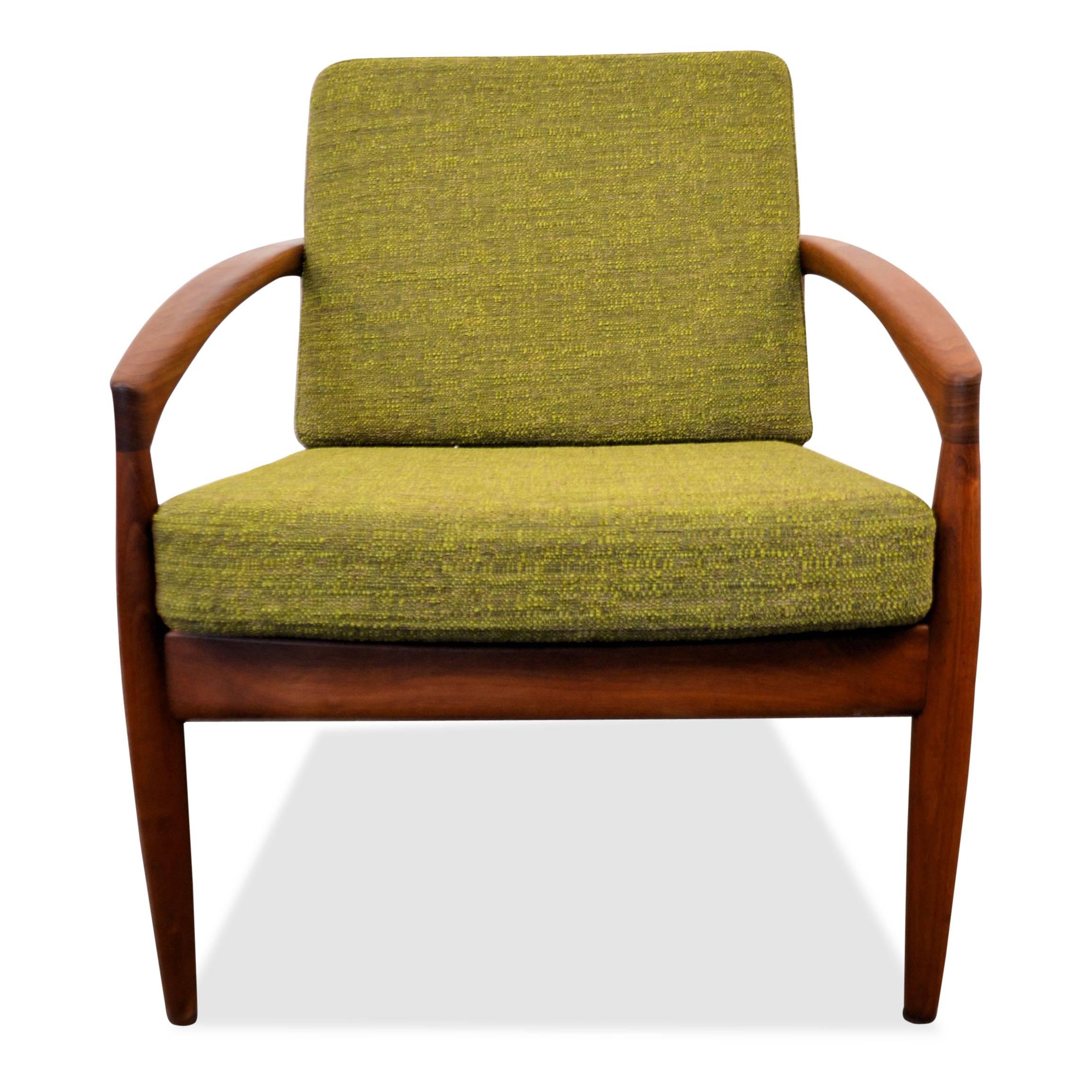 Kai Kristiansen Model 121 Teak Lounge Chair In Good Condition For Sale In Panningen, N-Limburg