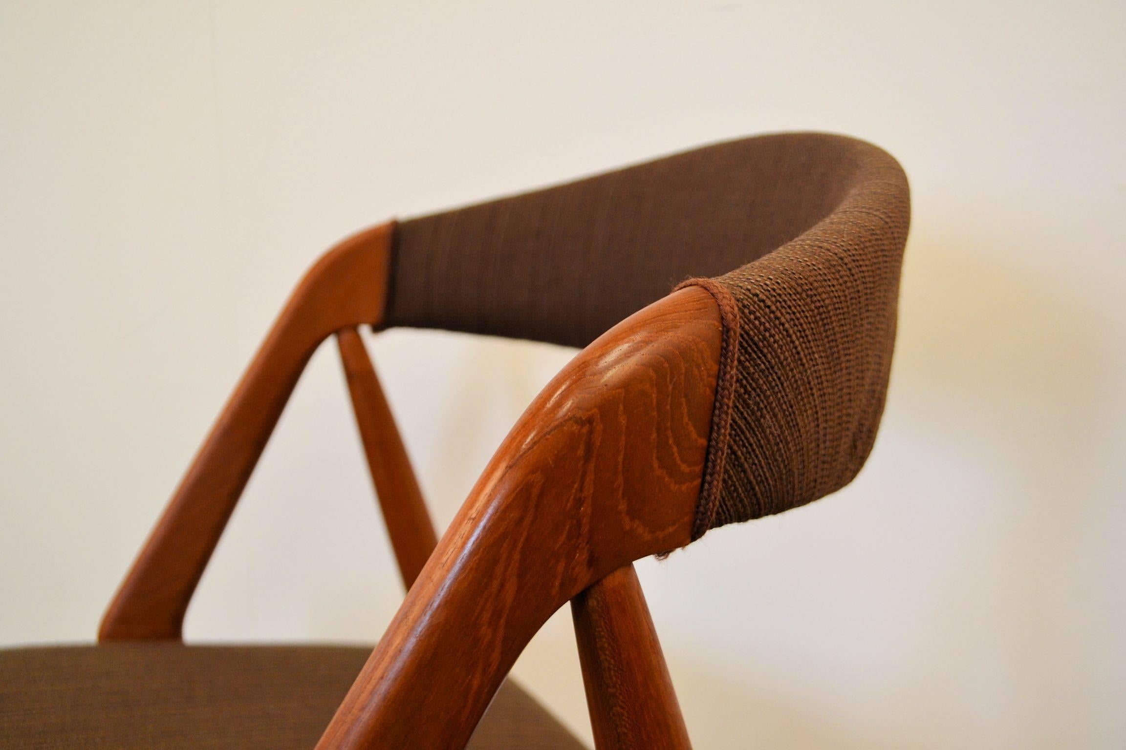 Danish Kai Kristiansen Teak Dining Chairs Model 31, Set of Four