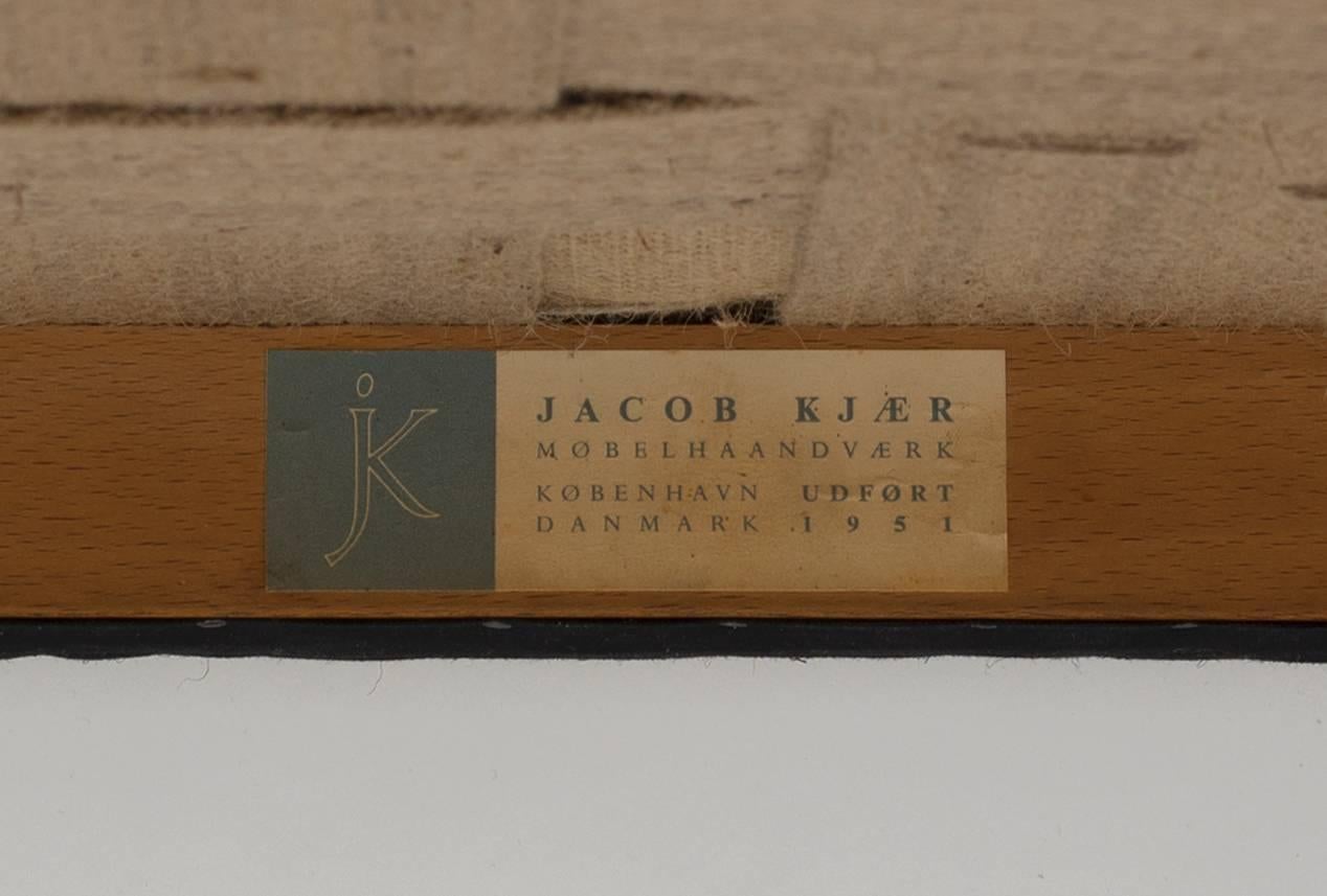 Jacob Kjaer Armchair in Rosewood In Good Condition For Sale In Copenhagen, DK