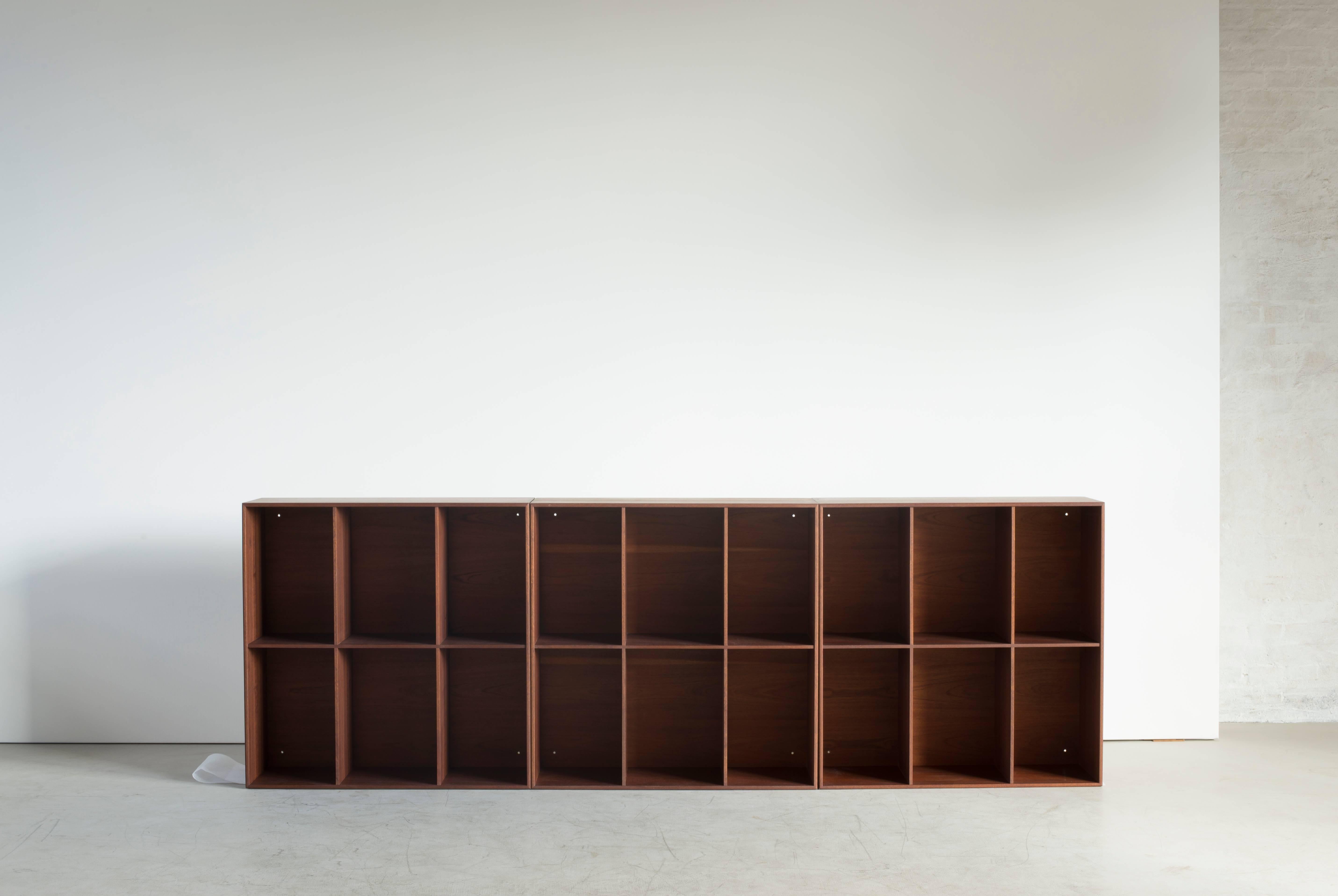 Danish Set of Three Mogens Koch Bookcases for Rud. Rasmussen