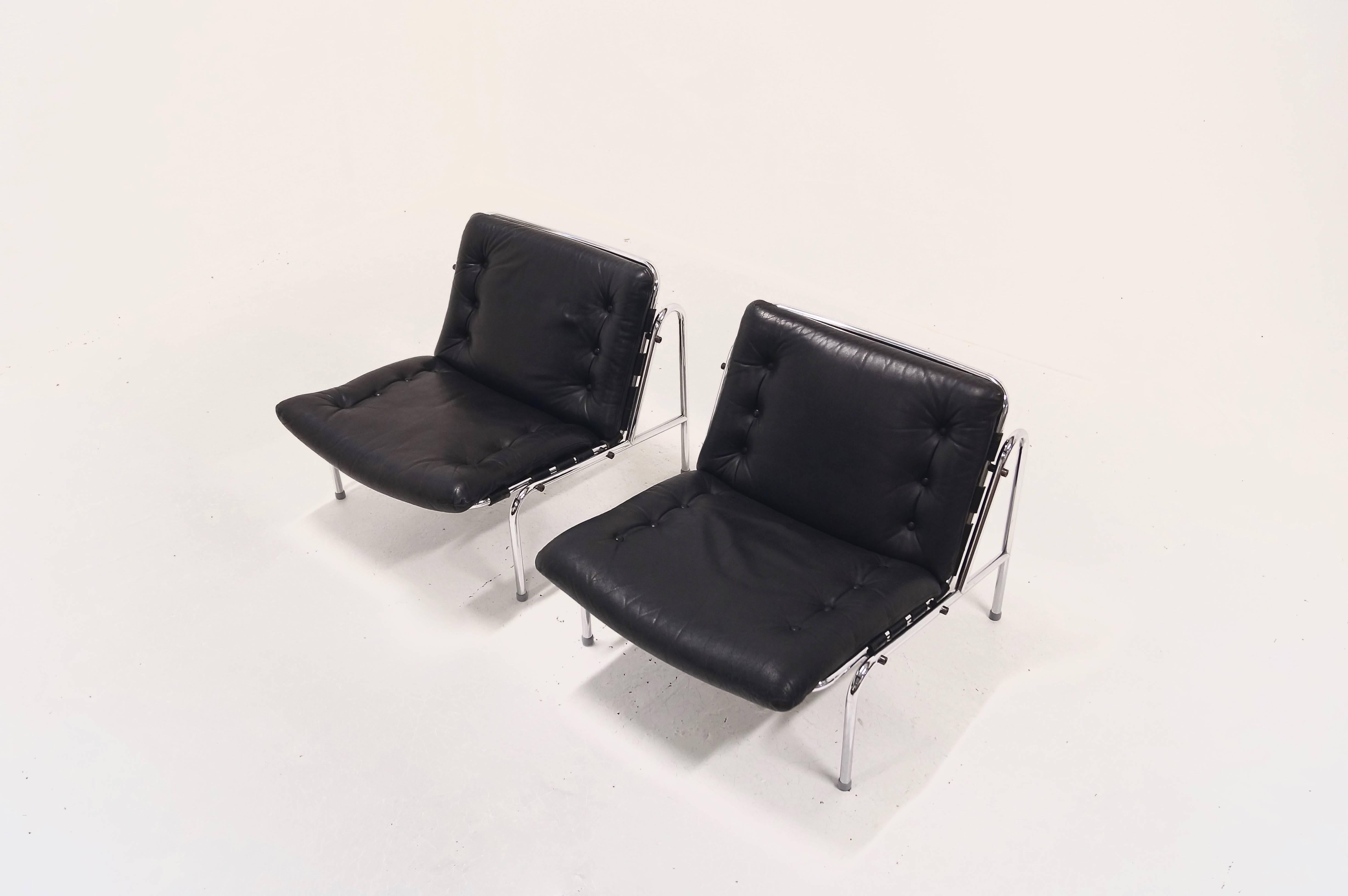 Mid-Century Martin Visser Kyoto SZ07 Lounge Chairs for t Spectrum 1