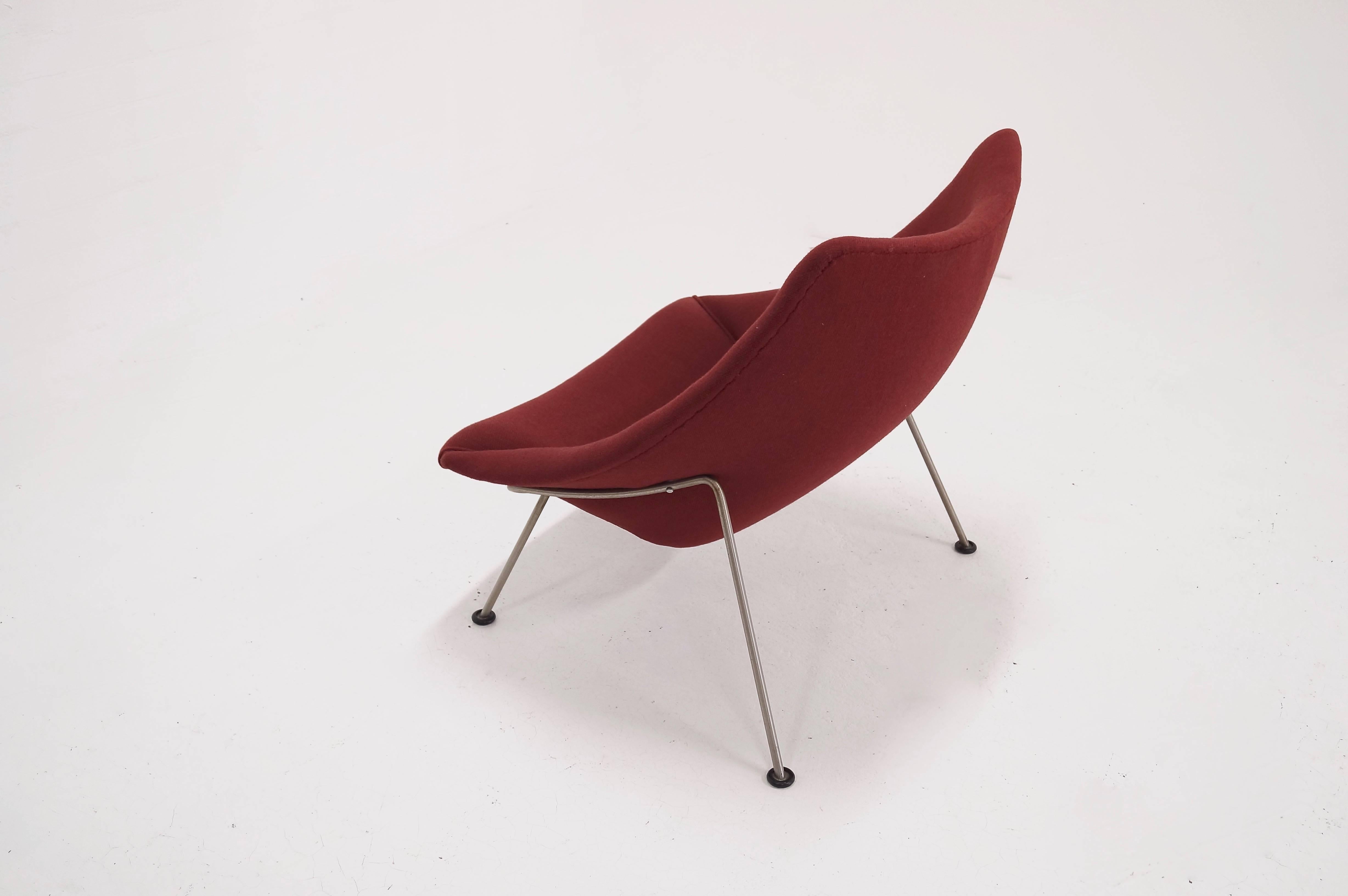 Large First Edition Artifort F157 Oyster Lounge Chair by Pierre Paulin In Good Condition In Udenhout, Noord Brabant