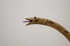 Dutch Rohe Noordwolde Bamboo Serpent Plant Stand from the 1950s