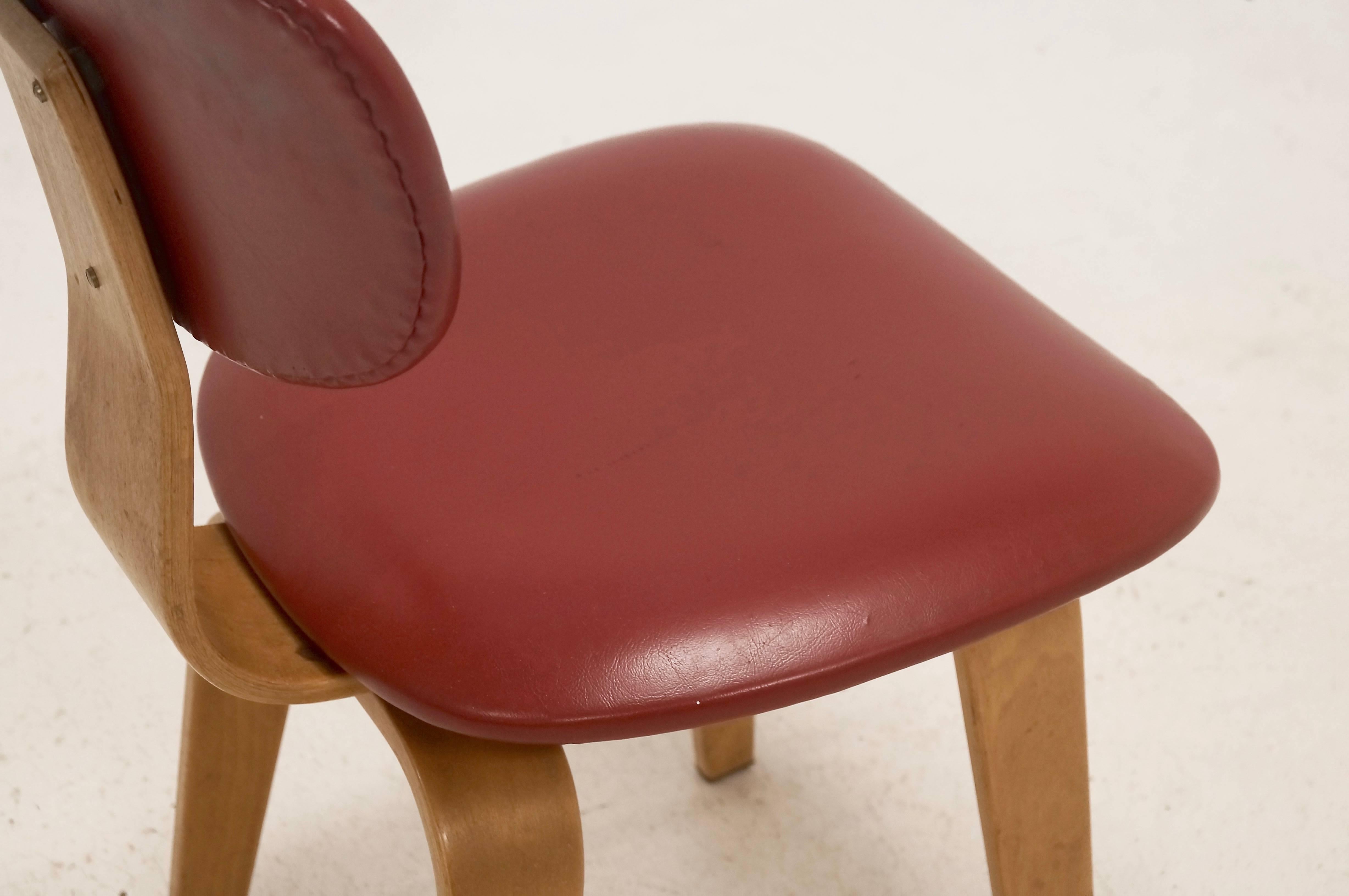 Mid-20th Century Mid-Century Pastoe SB02 Chair by Cees Braakman Birch Series, 1950s For Sale