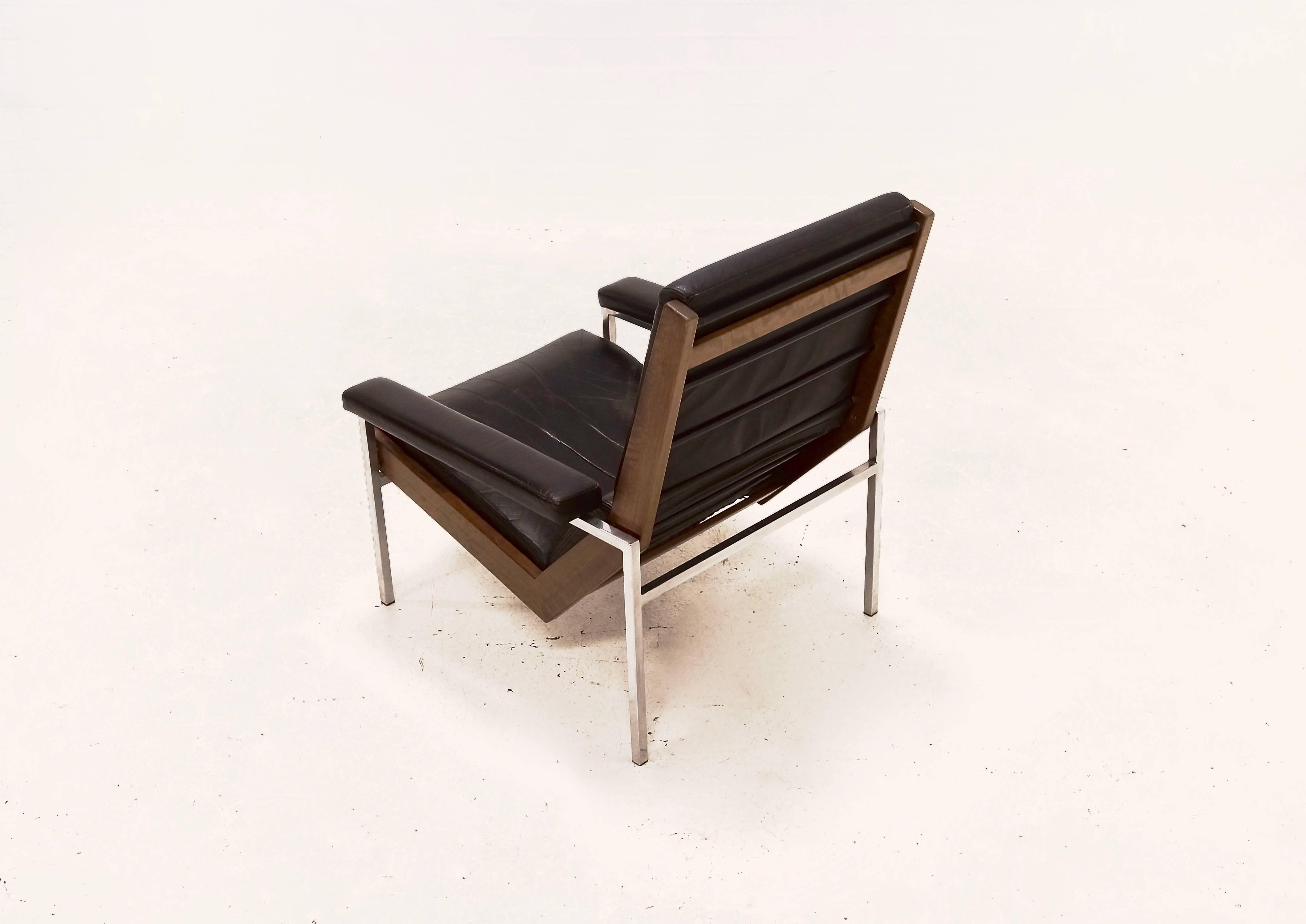 Dutch Design Rob Parry Lotus Easy Chair by Gelderland, 1960s In Excellent Condition For Sale In Udenhout, Noord Brabant