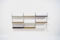 Mid-Century Dutch Design Wall Unit by Tjerk Reijenga for Pilastro Holland, 1950s