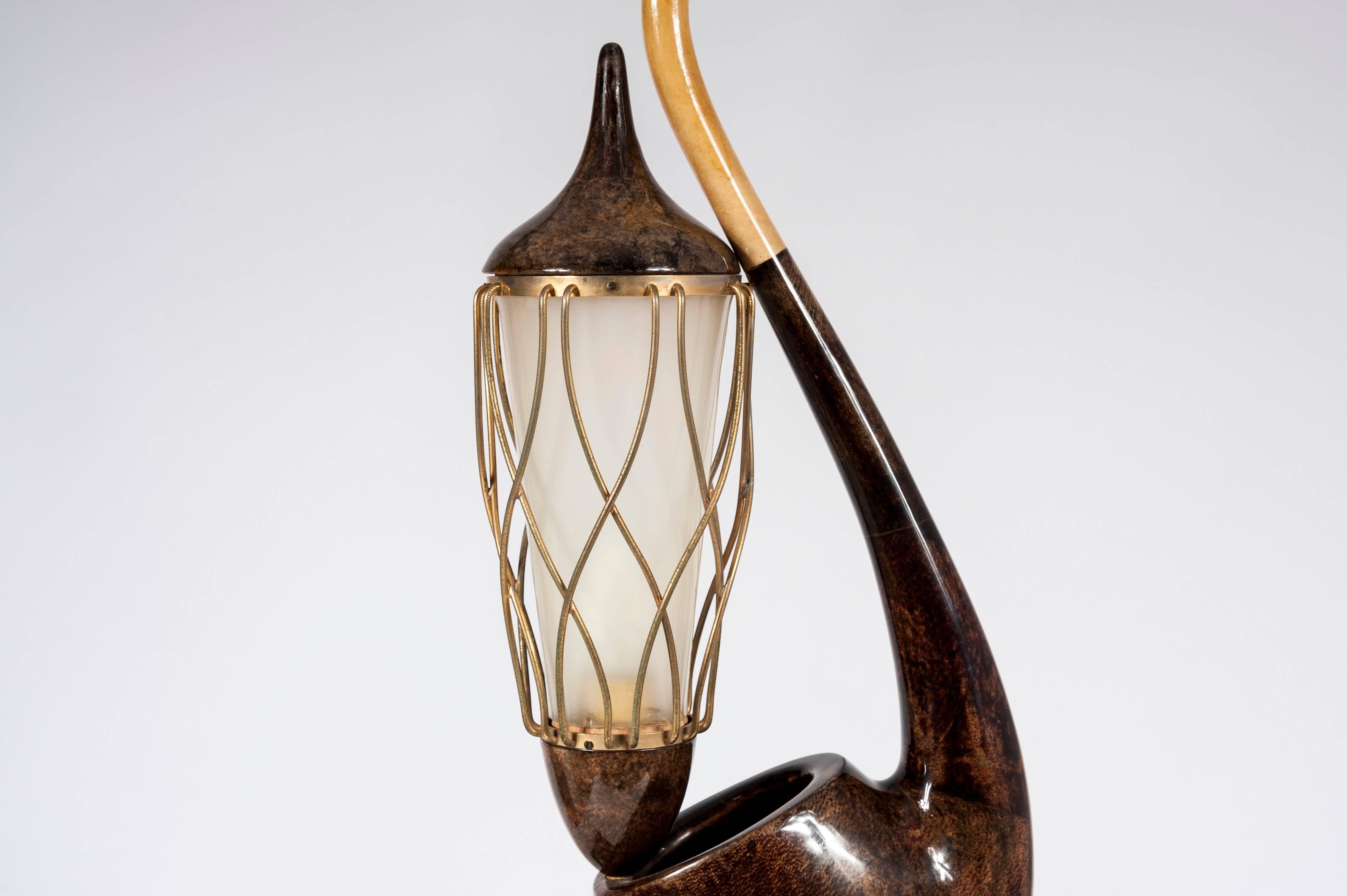 Mid-Century Modern Table Lamp by Aldo Tura 