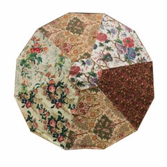 Garden Umbrella Vintage Parasol Sunshade Heritage Textile Pink Liberty of London