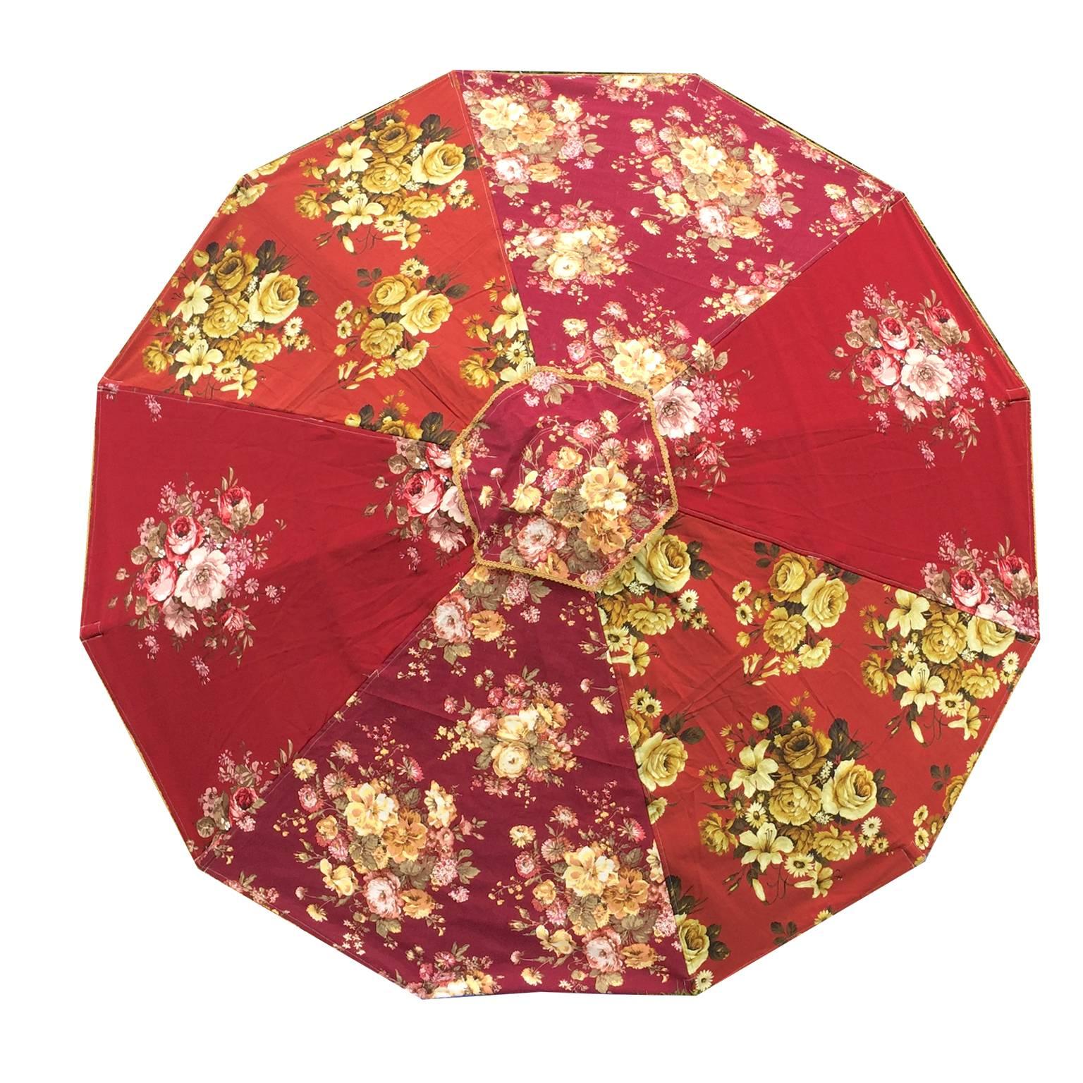 vintage fabric parasol