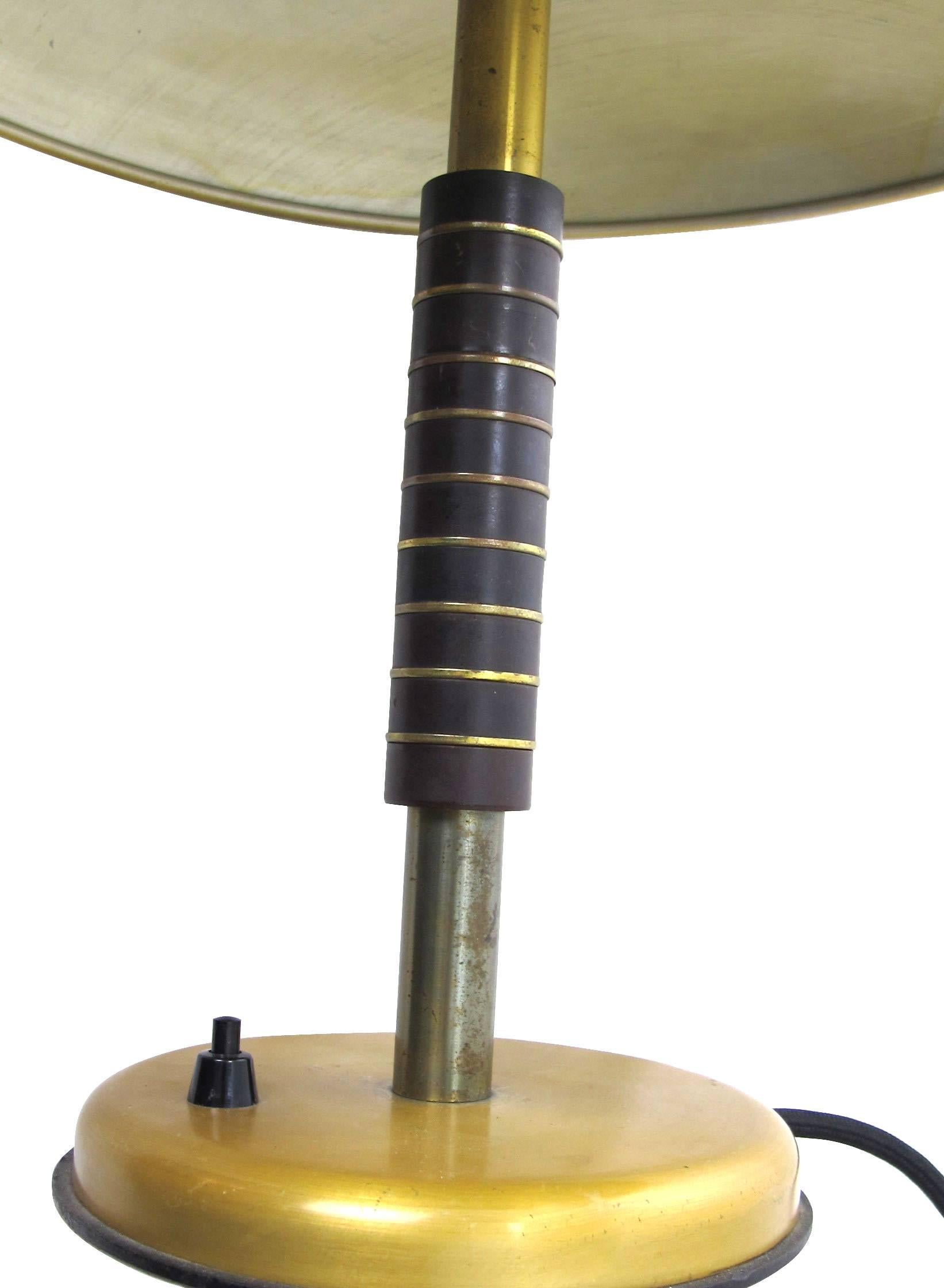  German Art Deco Table Lamp by SbF, 1944 For Sale 3