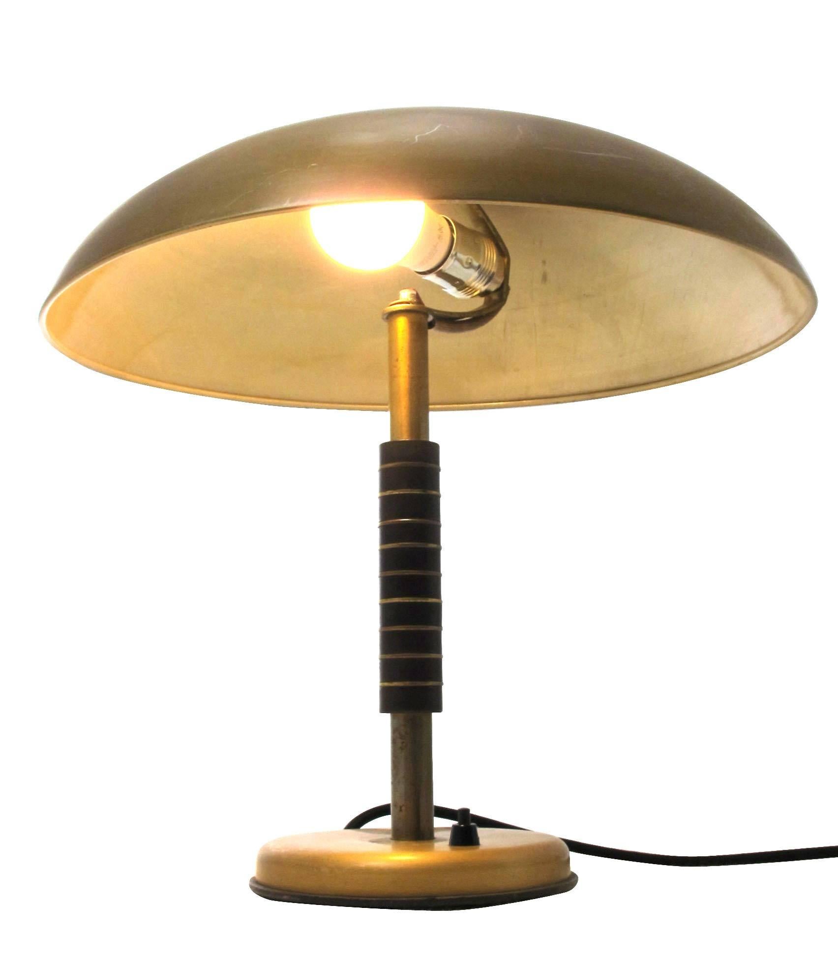  German Art Deco Table Lamp by SbF, 1944 For Sale 2